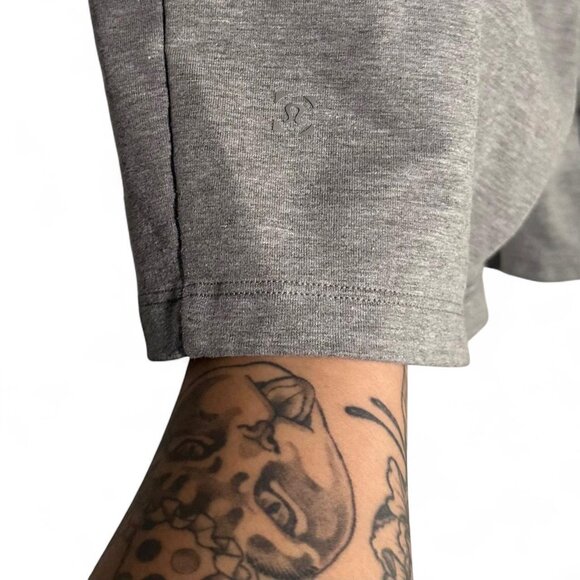 Lululemon City Sweat Short in Heathered Medium Grey - Picture 4 of 6